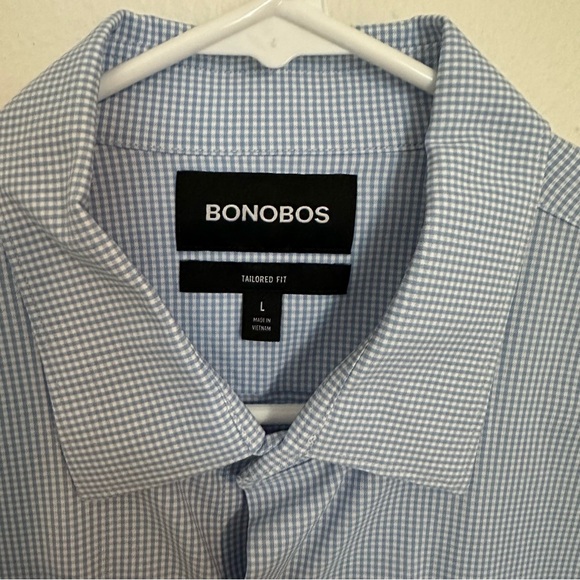 Bonobos Blue Dress Shirt Classic Fit - Picture 2 of 3